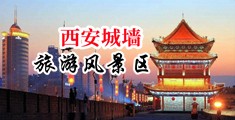 美国人日美女日屌色片中国陕西-西安城墙旅游风景区
